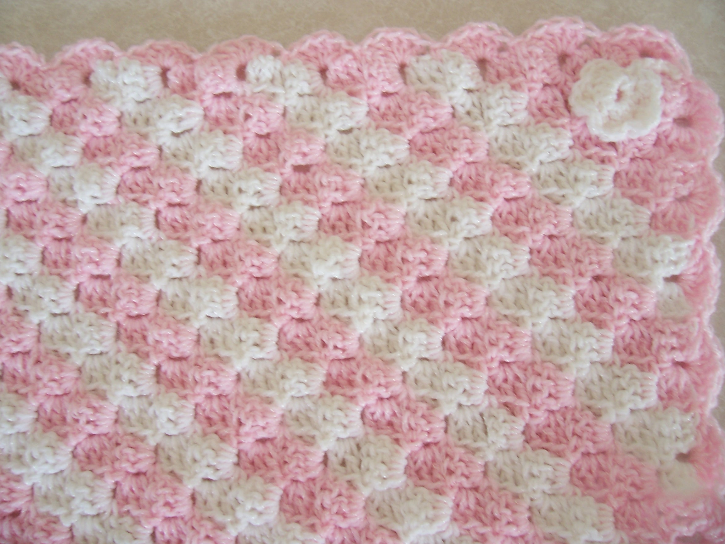 Ravelry: Baby Love Diagonal Baby Blanket pattern by Lion Brand Yarn